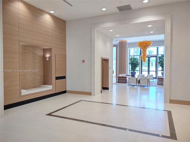 445 Grand Bay Dr Unit 601, Key Biscayne, FL 33149 - building lobby featuring recessed lighting