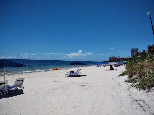 445 Grand Bay Dr Unit 601, Key Biscayne, FL 33149 - water view featuring nearby beach