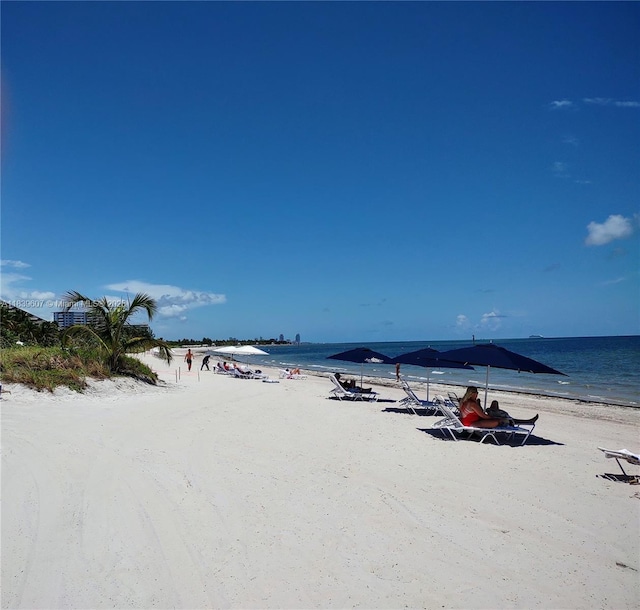 445 Grand Bay Dr Unit 601, Key Biscayne, FL 33149 - water view featuring nearby beach