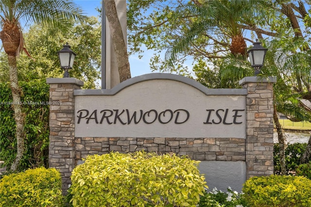1710 SW 100th Ter, Davie, FL 33324 - view of community sign