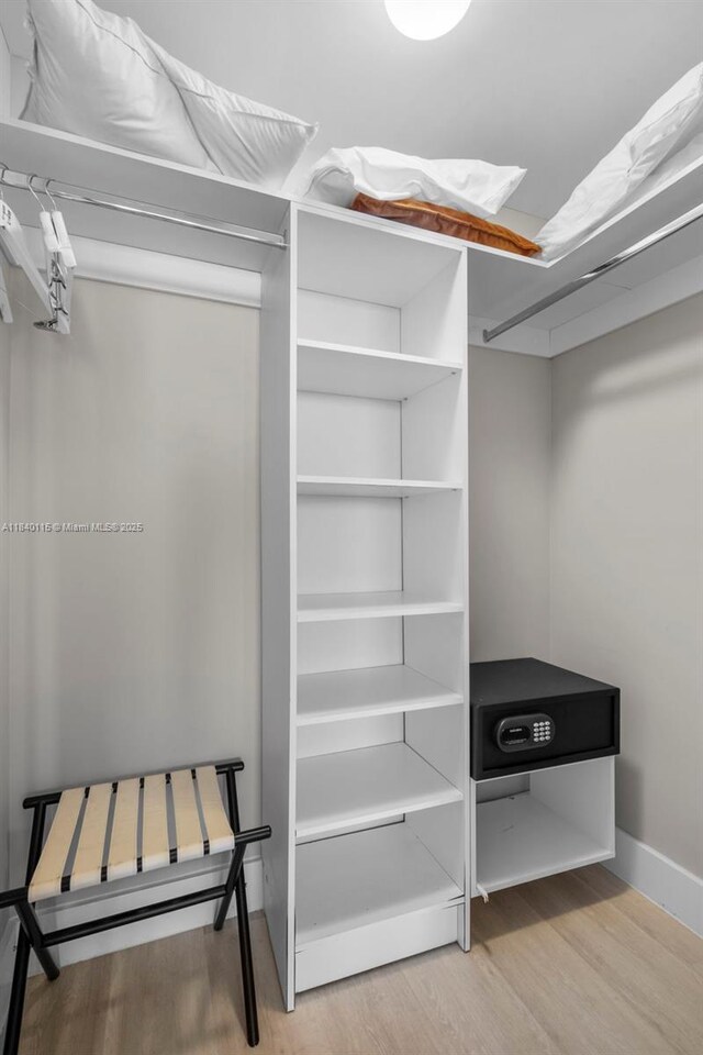 4111 S Ocean Dr Unit 2906, Hollywood, FL 33019 - spacious closet featuring wood finished floors
