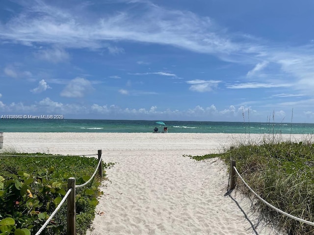 5401 Collins Ave Unit 514, Miami Beach, FL 33140 - water view featuring local beach