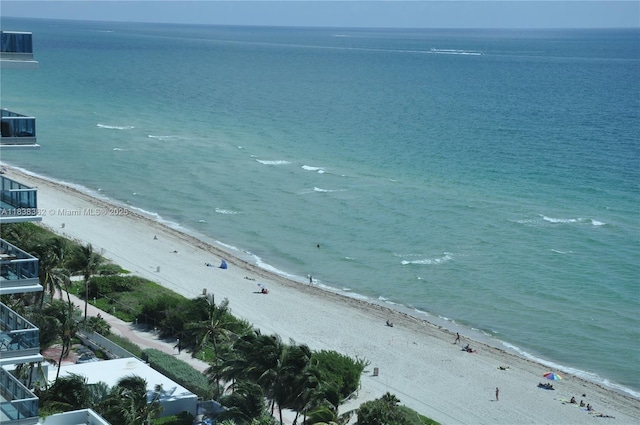 5401 Collins Ave Unit 514, Miami Beach, FL 33140 - water view featuring local beach