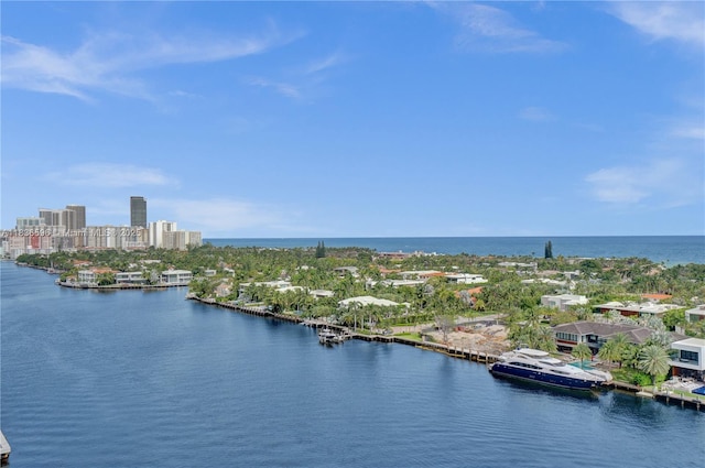 20201 E Country Club Dr Unit 1202, Aventura, FL 33180 - water view with nearby urban area