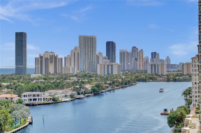 20201 E Country Club Dr Unit 1202, Aventura, FL 33180 - skyline view featuring a nearby body of water