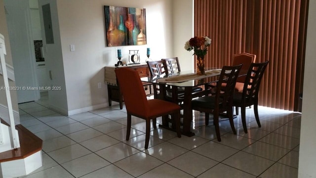 8625 SW 152nd Ave Unit 250, Miami, FL 33193 - dining space with baseboards and tile patterned floors