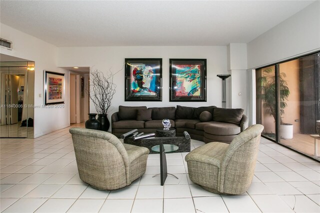 1800 NE 114th St Unit Ph06, Miami, FL 33181 - living room with light tile patterned floors