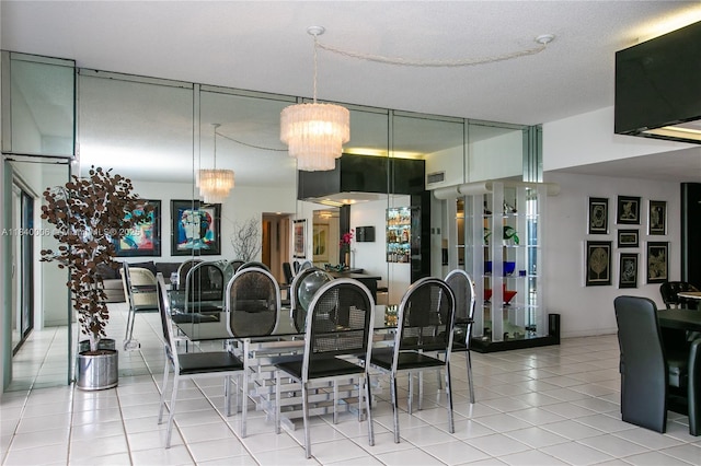 1800 NE 114th St Unit Ph06, Miami, FL 33181 - dining space featuring light tile patterned floors