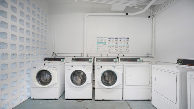 1033 Lenox Ave Unit 304, Miami Beach, FL 33139 - shared laundry featuring separate washer and dryer