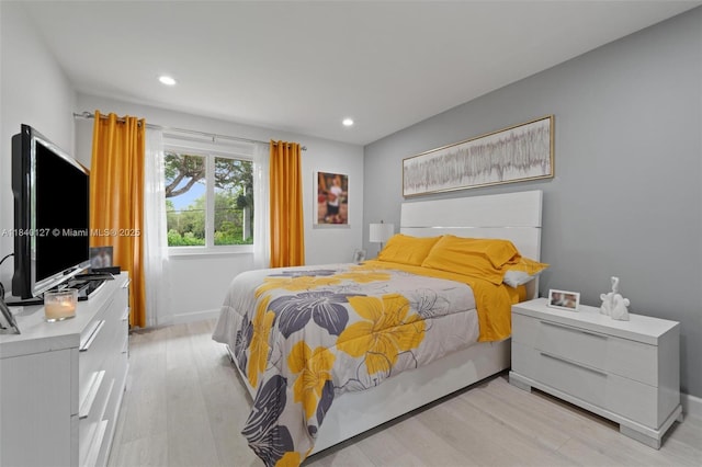 6348 Walk Cir, Boca Raton, FL 33433 - bedroom with light wood finished floors and recessed lighting