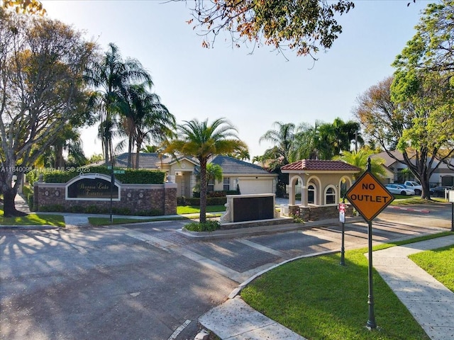 13063 NW 11th Ct, Sunrise, FL 33323 - mediterranean / spanish-style house with stucco siding and a tile roof