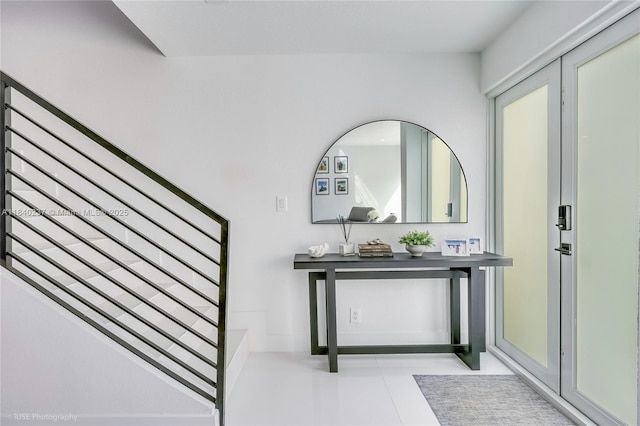 16479 NE 27th Pl Unit 16, North Miami Beach, FL 33160 - staircase with tile patterned floors