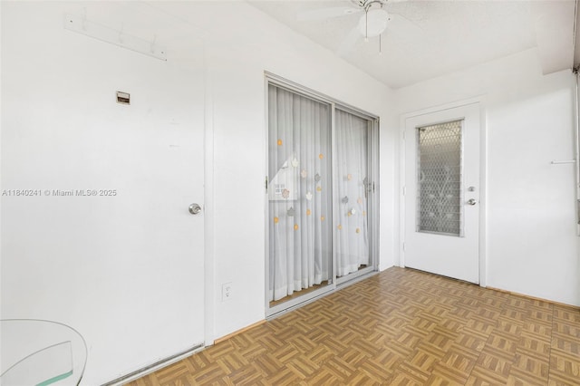 5300 Washington St Unit Q207, Hollywood, FL 33021 - empty room with a ceiling fan