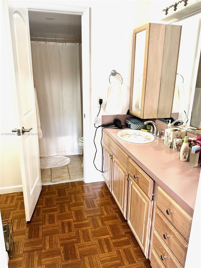 6911 SW 147th Ave Unit 3C, Miami, FL 33193 - bathroom featuring vanity and a shower with curtain