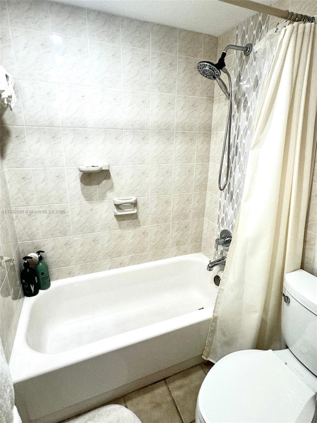 6911 SW 147th Ave Unit 3C, Miami, FL 33193 - bathroom with shower / tub combo and tile patterned flooring