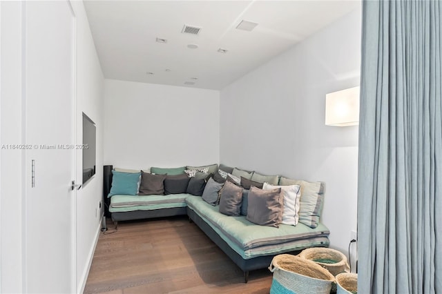 360 Ocean Dr Unit 704S, Key Biscayne, FL 33149 - living area featuring wood finished floors