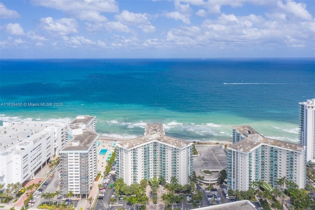 3801 S Ocean Dr Unit 5L, Hollywood, FL 33019 - drone / aerial view of extended coastline
