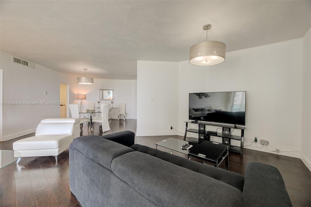 3801 S Ocean Dr Unit 5L, Hollywood, FL 33019 - living room featuring wood finished floors
