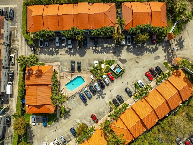 11647 NE 18th Dr Unit 11647, North Miami, FL 33181 - drone / aerial view of a pool