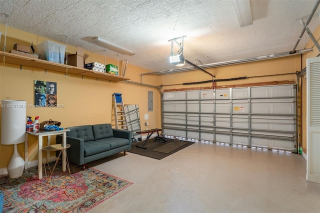 2919 Coconut Ave Unit 1, Miami, FL 33133 - garage with a garage door opener and electric panel