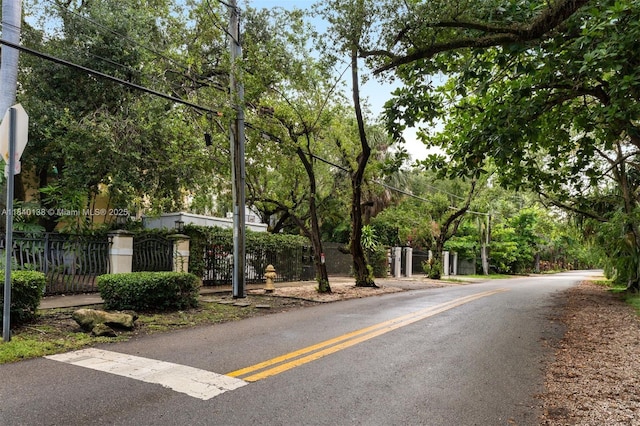 2919 Coconut Ave Unit 1, Miami, FL 33133 - view of asphalt street featuring traffic signs