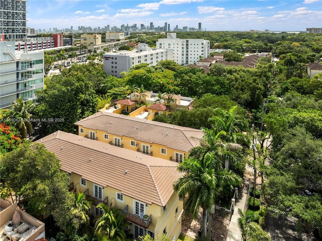 2919 Coconut Ave Unit 1, Miami, FL 33133 - aerial view of city skyline