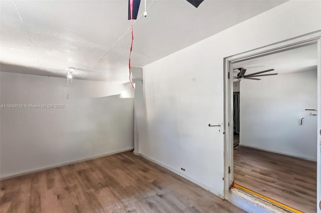 29351 Idaho Rd, Homestead, FL 33033 - unfurnished room featuring wood finished floors and a ceiling fan