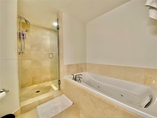 19900 E Country Club Dr Unit 1220, Aventura, FL 33180 - full bath with a shower stall and a whirlpool tub