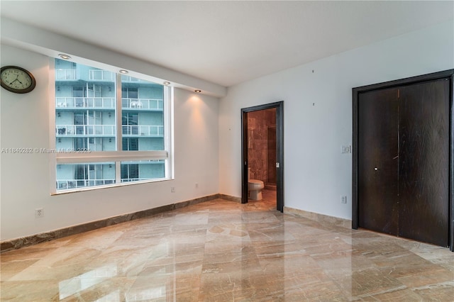 1900 N Bayshore Dr Unit 3715, Miami, FL 33132 - unfurnished room with marble tiled floors