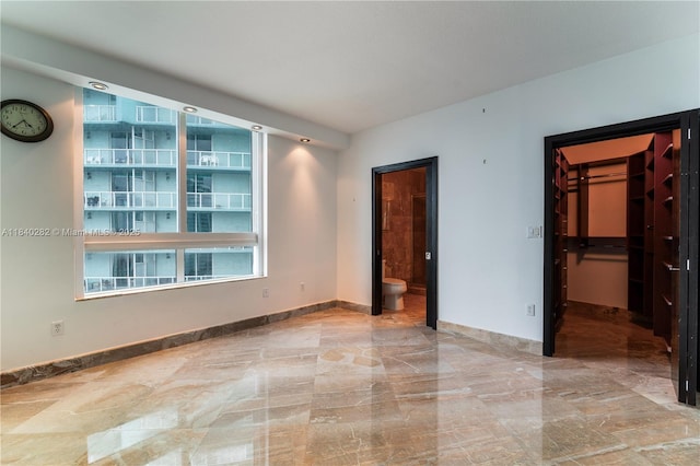 1900 N Bayshore Dr Unit 3715, Miami, FL 33132 - unfurnished room featuring marble tiled flooring