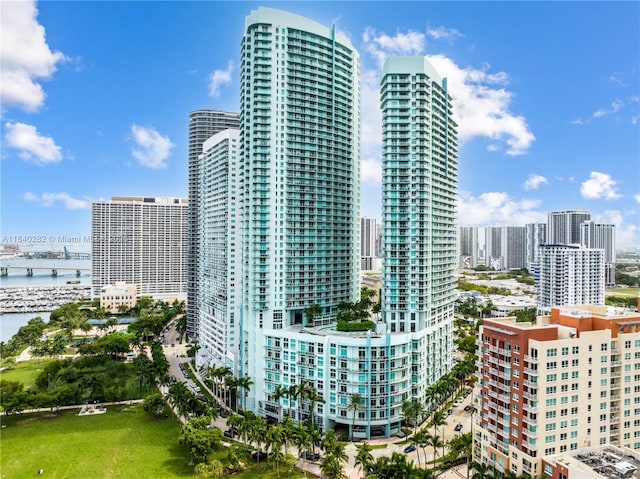 1900 N Bayshore Dr Unit 3715, Miami, FL 33132 - view of building exterior with a view of city