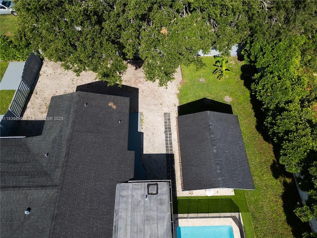 10860 SW 116th St, Miami, FL 33176 - aerial view of property and surrounding area with a pool
