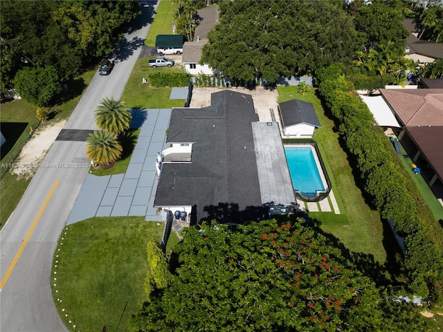 10860 SW 116th St, Miami, FL 33176 - bird's eye view of a pool area