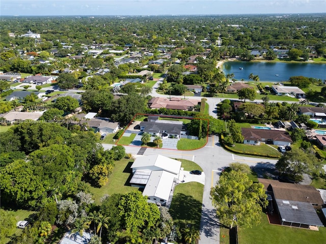 10860 SW 116th St, Miami, FL 33176 - aerial view of residential area featuring a large body of water