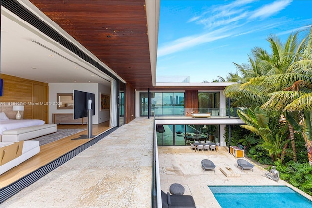 126 W San Marino Dr, Miami Beach, FL 33139 - swimming pool featuring a patio