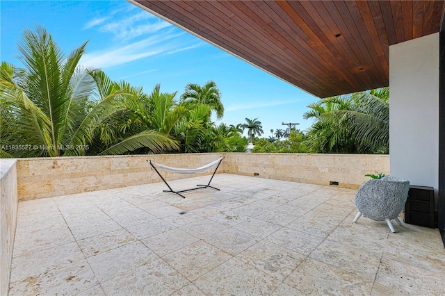 126 W San Marino Dr, Miami Beach, FL 33139 - view of patio