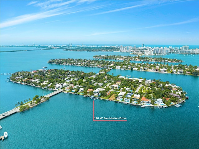 126 W San Marino Dr, Miami Beach, FL 33139 - view of urban area featuring a nearby body of water