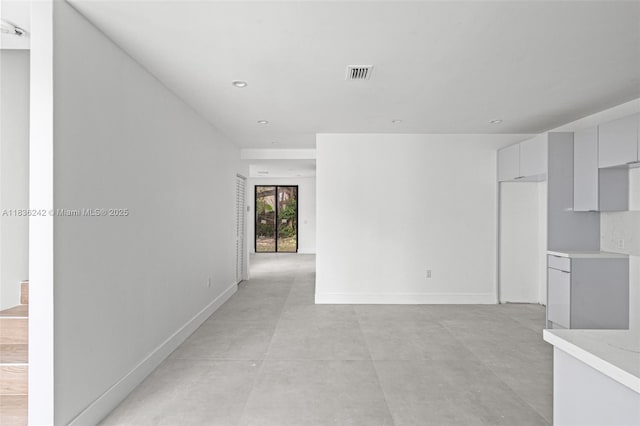 1271 NW 38th St, Miami, FL 33142 - spare room with recessed lighting and concrete flooring