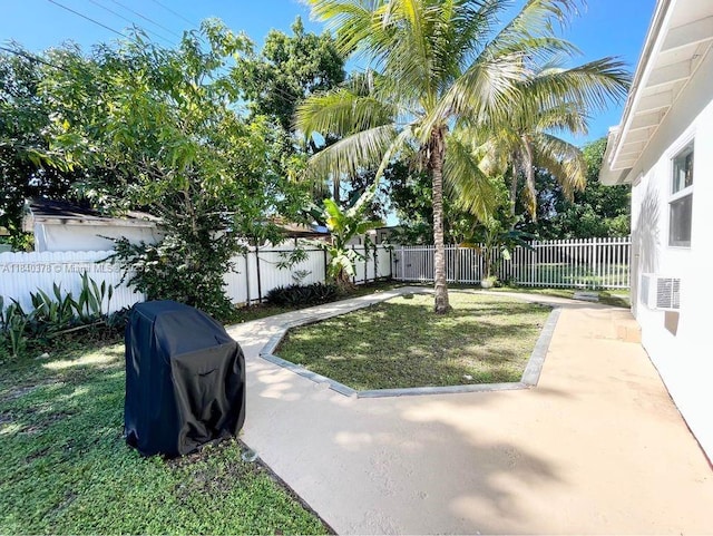 1130 NE 111th St, Biscayne Park, FL 33161 - fenced backyard featuring a patio