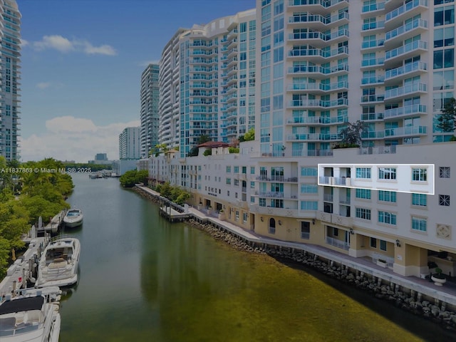 200 Sunny Isles Blvd Unit Th-404, Sunny Isles Beach, FL 33160 - water view with nearby urban area