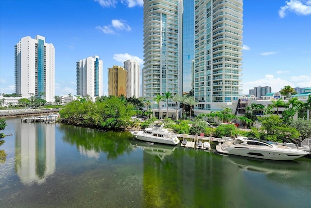 200 Sunny Isles Blvd Unit Th-404, Sunny Isles Beach, FL 33160 - water view featuring city skyline