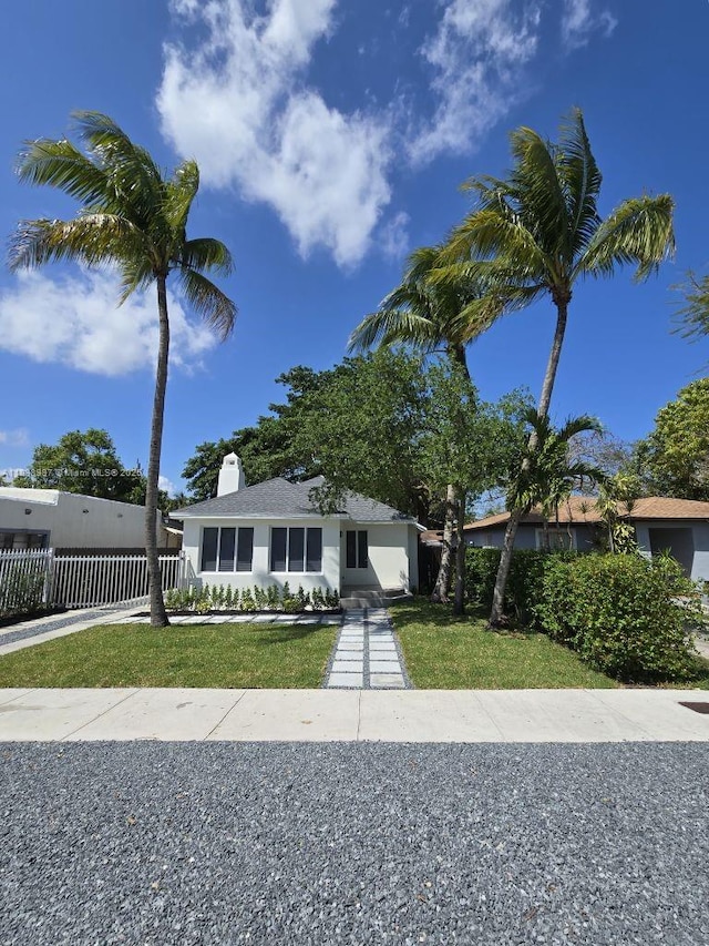 1923 NW 48th St, Miami, FL 33142 - ranch-style home with a chimney