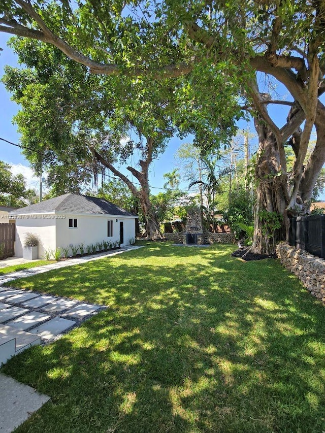 1923 NW 48th St, Miami, FL 33142 - view of yard