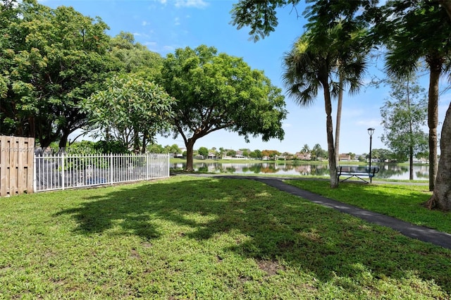7767 NW 187th Ter, Miami, FL 33015 - view of yard with a water view