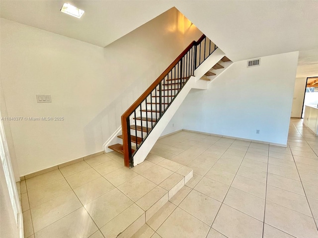 1725 SW 131st Place Cir S, Miami, FL 33175 - staircase featuring tile patterned flooring and baseboards
