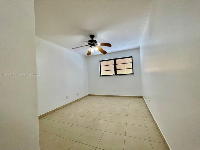 1725 SW 131st Place Cir S, Miami, FL 33175 - unfurnished room with a ceiling fan and light tile patterned floors