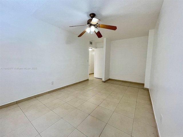1725 SW 131st Place Cir S, Miami, FL 33175 - empty room featuring ceiling fan and light tile patterned floors