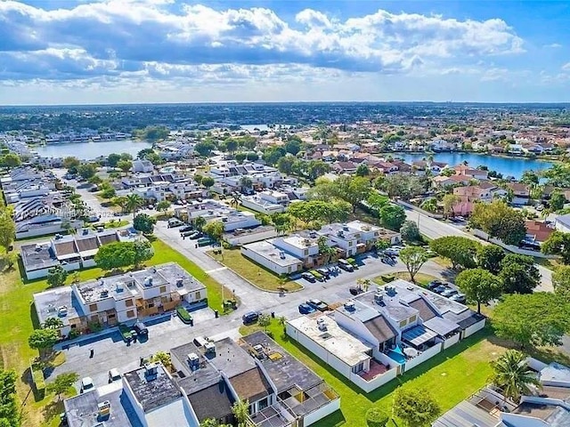 1725 SW 131st Place Cir S, Miami, FL 33175 - aerial perspective of suburban area with a large body of water