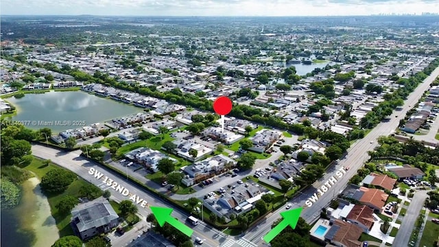 1725 SW 131st Place Cir S, Miami, FL 33175 - view of property location featuring a nearby body of water and nearby suburban area