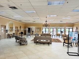 4760 W Lucerne Lakes Blvd W Unit 108, Lake Worth, FL 33467 - lobby featuring a paneled ceiling